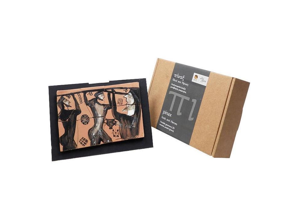 Gods & Heroes Odysseus, Ceramic Puzzle (Pinax) B 1 Gods & Heroes Odysseus, Ceramic Puzzle (Pinax) B