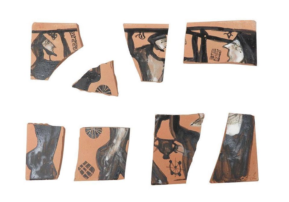 Gods & Heroes Odysseus, Ceramic Puzzle (Pinax) B 2 Gods & Heroes Odysseus, Ceramic Puzzle (Pinax) B