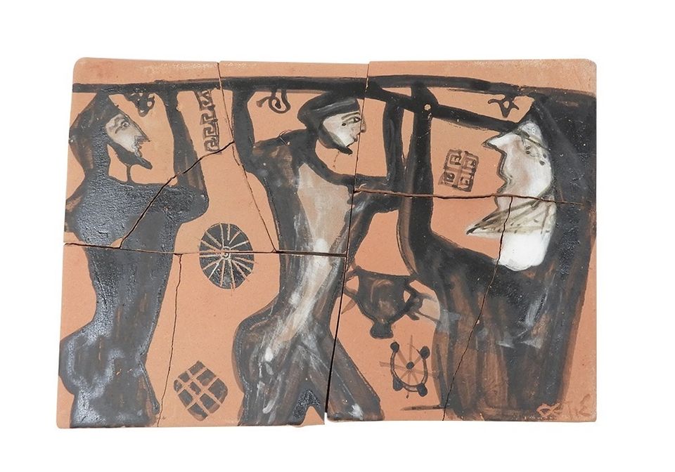 Gods & Heroes Odysseus, Ceramic Puzzle (Pinax) B 3 Gods & Heroes Odysseus, Ceramic Puzzle (Pinax) B